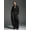 Black, variant on Women's 2 Piece Linen Look Outfit Oversized Button Down Pocket Shirt High Waist Wide Leg Pants Matching Set