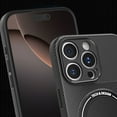 thumbnail image 3 of for iPhone 16 Case, PC + TPU Carbon Fiber Design, Compatible with MagSafe, Luxury Magnetic Lightweight Shockproof Ultra Slim Protective Cover with Bracket, for iPhone 16, Red, 3 of 6
