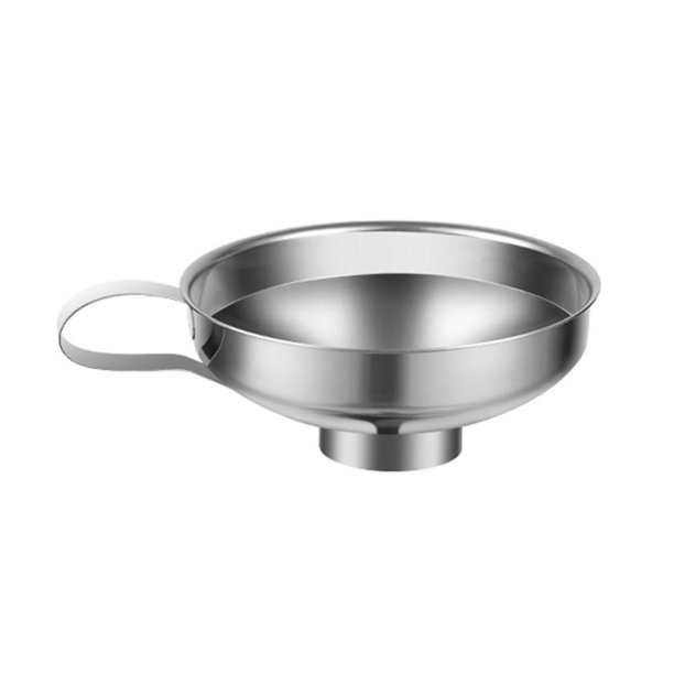 MOOSUP Stainless Steel Canning Funnel, Wide Mouth Jar Funnel With