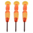 thumbnail image 3 of Yellow Anti-Slip Screw Wrench Tool for Car Keys Repair 3pcs Set Plastic and Metal, 3 of 5