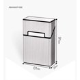 thumbnail image 2 of 2 Pack Cigarette Cases, Aluminum Cigarette Case Flip Holds 20 Cigarettes, Men and Women, 2 of 5