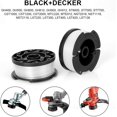 thumbnail image 4 of Bobina de repuesto de línea de 30 pies 0.065 para bordeadoras Black + Decker Paquete de 6, 4 of 5
