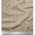 thumbnail image 1 of Soimoi polyester Crepe Fabric Fish & Anchor Hook Nautical Print Fabric by Yard 52 Inch Wide, 1 of 1