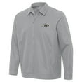 thumbnail image 2 of Men's Antigua Gray New York Jets Pivot Full-Zip Jacket, 2 of 4