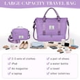 thumbnail image 6 of Gynky Travel Duffle Bag Set 2 Pack Weekender Bags for Women with Shoe Compartment Carry On Overnight Gym Duffel Bags with Wet Pocket Hospital Bags for Labor and Delivery, 6 of 8