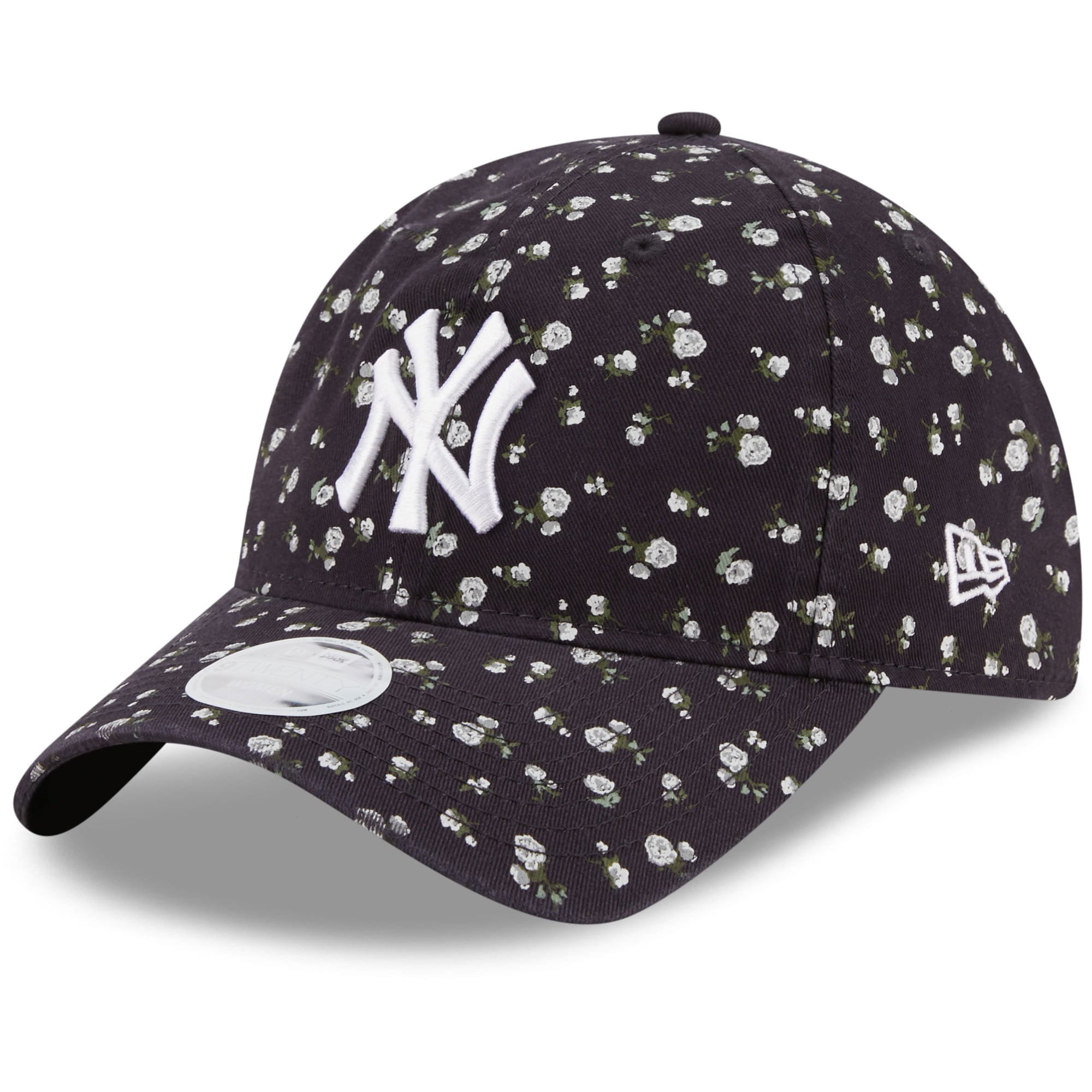 New York Yankees floral beige New Era Kids Trucker Cap 