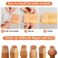 thumbnail image 5 of 24 Protectores De Silicona Para Patas De Sillas, Almohadillas De Fieltro Para Muebles Para Pisos De Madera Dura, Protectores De Patas De Sillas De Goma Para Pisos De Madera Dura, Tapas Para Patas De S, 5 of 5