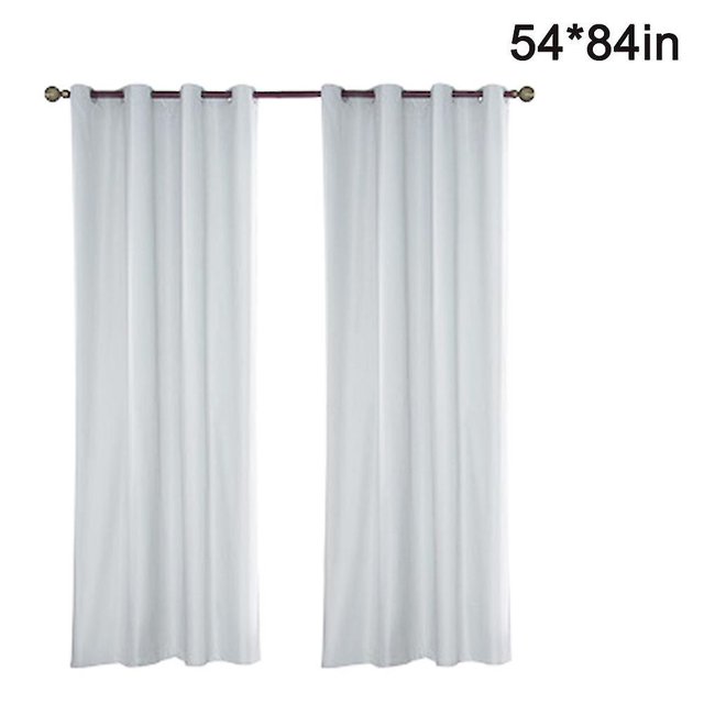 Rideau d'Extérieur Hydrofuge 1 Pce Boucle Rideau Blanc Transparent