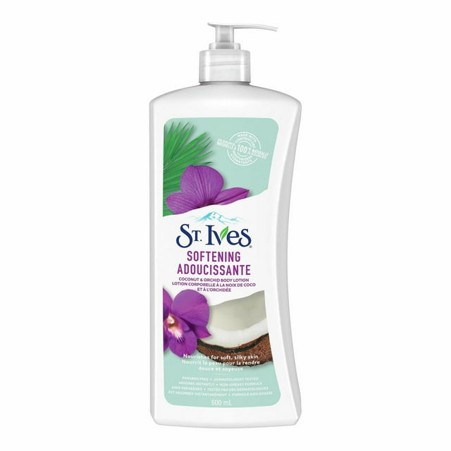 St Ives Lotion Corporelle Adoucissante au Lait de Coco et à l'Orchidée