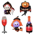 thumbnail image 3 of Decoraciones de Globos de calabaza y fantasma para Halloween, Globos de aluminio de araña, juguetes inflables, Globos de murciélago, suministros para fiestas de Halloween, juguetes para niños, 3 of 3