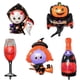 thumbnail image 3 of Decoraciones de Globos de calabaza y fantasma para Halloween, Globos de aluminio de araña, juguetes inflables, Globos de murciélago, suministros para fiestas de Halloween, juguetes para niños, 3 of 4