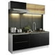 thumbnail image 1 of Cocina Integral Completa Modular Madesa Lux 200cm BN 01, 1 of 5