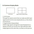 thumbnail image 3 of AHD 4x1 Multiviewer Switch, 4 In 1 Out 1080P@60Hz  To Quad AHD Screen, High Speed No Delay In Transmission, For Video Surveillance Areas, 3 of 8
