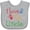 AC-Heather Grey, variant on Inktastic I Love My Uncle Childs Boys or Girls Baby Bib