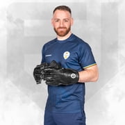 FORTRESS Original Black Wicket Keeping Gloves [3 Sizes] - Adult
