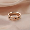 thumbnail image 6 of EOEMY Dog Paw Print Cute Rings Stainless Steel Finger Couple Rings Jewelry Gift, 6 of 7