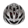 thumbnail image 2 of Casco de bicicleta para adultos PC EPS ajustable ligero para ciclismo de montaña y carretera, gris y negro, 2 of 14
