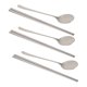 thumbnail image 5 of 1 Set 6pcs Chopsticks y cucharas de acero inoxidable Kit de vajillas para el hogar (Plata), 5 of 6
