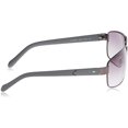 thumbnail image 3 of Fossil Full Rim Navigator Dark Ruthenium Gray Sunglasses, 3 of 4