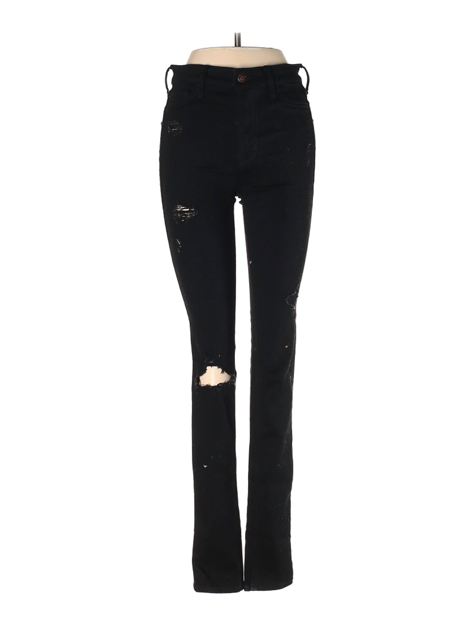 black hollister pants