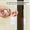thumbnail image 5 of Door Window Alarm, 95DB Door Alarms for Kids Safety, Wireless Sensor Door Window Burglar Alarm-Window Pool Alarms for Home (3 Pack), 5 of 7