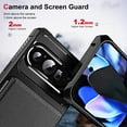thumbnail image 3 of for Google Pixel 9 Pro XL Wallet Case with Stand-4 Card Holder Slot Hidden Bracket Double Magnetic Clasp PU Leather Slim Shockproof Hybrid TPU Frame Phone Cover for Google Pixel 9 Pro XL, Black, 3 of 8