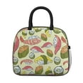 thumbnail image 2 of Lunch Bag Lunch Box for Women Reusable Insulated Lunch Bags,Water-Resistant Sushi Print Cooler Lunch Tote Bag, Large Capacity for Work Travel Picnic, 2 of 6