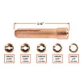 thumbnail image 2 of Collet for TIG Welding Torches 17/18/26 with Stubby Set-Up - .040" (1.0mm) - Model: 10N22S - (10 PACK), 2 of 3