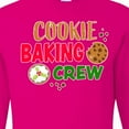 thumbnail image 4 of Inktastic Christmas Cookie Baking Crew Long Sleeve T-Shirt, 4 of 5