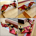 thumbnail image 5 of Bearing Roller Feeder, Upgraded Aluminum Alloy Feather Loc Board, Table Saw Feeding Safety Propelling Tool, 5 of 5