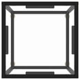 thumbnail image 2 of vidaXL Coffee Table Black with Tempered Glass 40x40x50 cm, 2 of 4