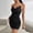 (Fashion 127)Black, variant on Aimik Fashion Women Spaghetti Strap Chain Detail Ruched Bodycon Mini Dress Summer Casual Solid Color Party Dress