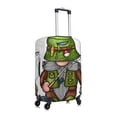 thumbnail image 6 of Cauagu Fishing Gnome Print Travel Luggage Cover,Travel Dust-proof Suitcase Cover Softside Suitcase Protector for 18-32inch,Not Included Suitcase, 6 of 8