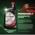thumbnail image 2 of Penn Grade 1 71500 Synthetic Blend High Performance Oil Sae 10W30 5 Quart, 2 of 5