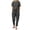 C-Dark Gray365, variant on DHFJKG Womens 2 Piece Outfits Summer Short Sleeve Basic Tee Straight Leg Pants Solid Color Matching Sets For Women Versatile Outfit