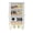 White 02, variant on 61" 2 Pantry Cabinet, Shapely Doors Metal Storage Cabinet with Adjustable Shelves, for Bedroom, Living Room