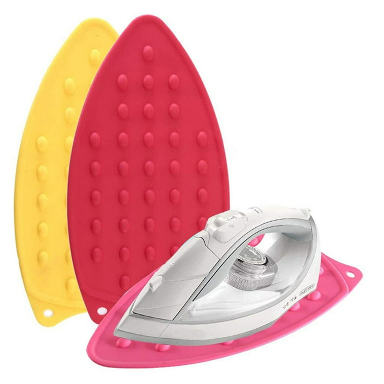 Silicone Iron Rest Pad Heat Resistant Mat Mini Ironing Board Protector  R2616 UK