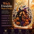 thumbnail image 3 of 2026 Halloween Witch Friendship Diamond Art Window Suncatcher - Halloween Pearl Art Kit, Double-Sided Acrylic Sun Catcher, Diamond Art Hanging Kits for Adults Beginners, 3 of 7