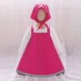 thumbnail image 2 of Leey-World Costume for Toddlers, Masha and the Bear Outfit With Dress, Shirt, And Scarf(Hot Pink,12-18 Months), 2 of 9