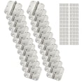 thumbnail image 2 of Cauldham (24 Pack) Heavy-Duty 3-1/2" Interior Door Hinges with 5/8" Radius Corners - Satin Nickel, 2 of 7