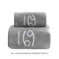 thumbnail image 4 of Xuniizn Bath Towel and Wash Cloths Set: Bath Towelx2, 100%Polyester, Highly Absorbent & Fade Resistant, 4 of 7