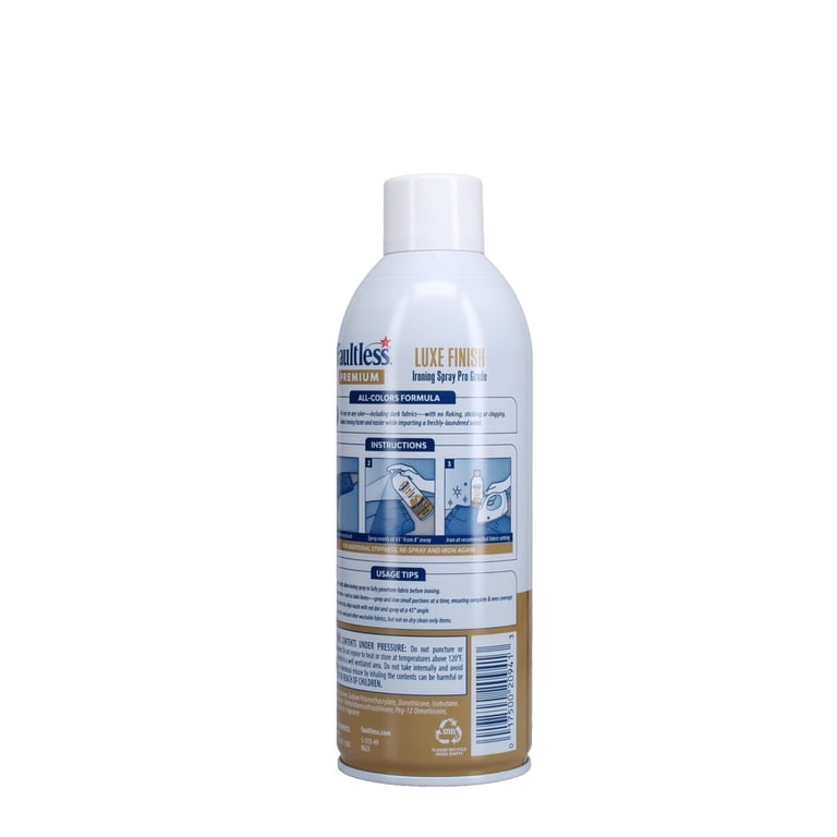 Faultless Fabric Starch Firm Finish Spray, Pure Cotton, 4-Pack photo 3