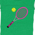 thumbnail image 4 of Inktastic Pink Tennis Racket and Ball Boys or Girls Baby Bodysuit, 4 of 5