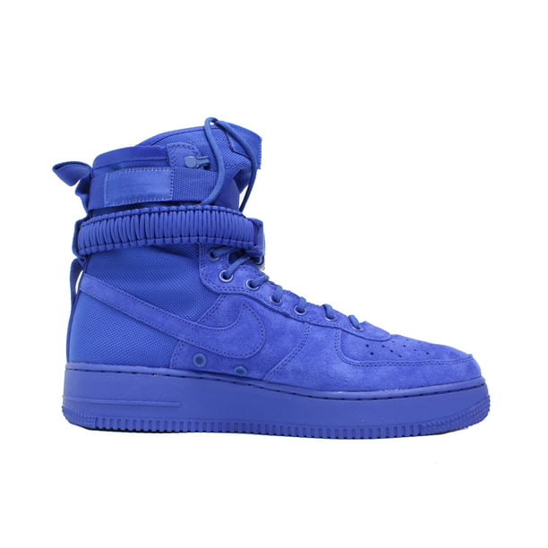 Indica Aniquilar dinero Men's Nike Special Field Air Force 1 "Blue Suede" 864024-401 - Walmart.com