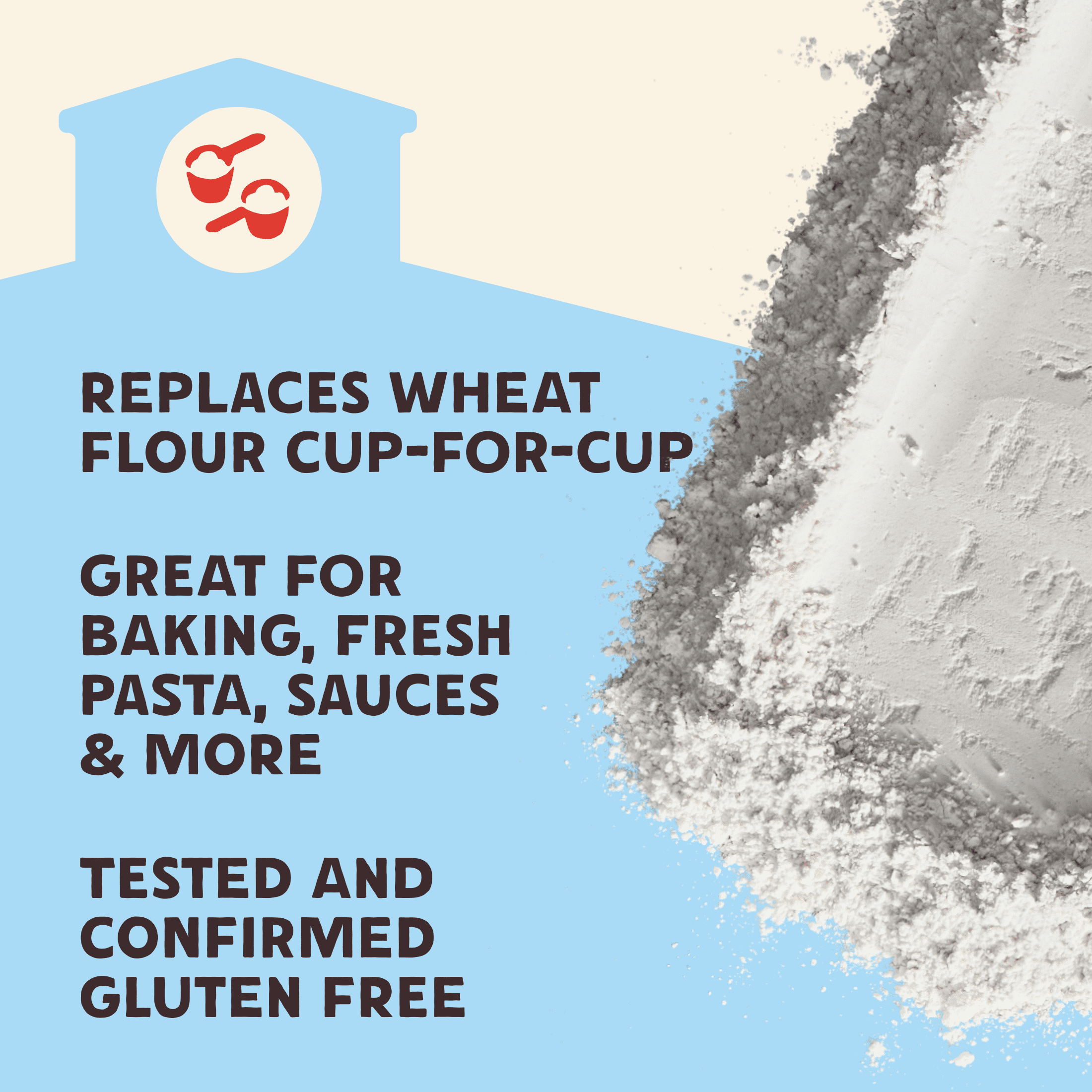 Bob's Red Mill Gluten Free 1-to-1 Baking Flour, 22 oz