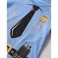 thumbnail image 5 of Disfraz de Halloween de Shirt COSLAND Police para niños pequeños, 3T, 5 of 5
