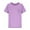 Purple, variant on Girls Short Sleeve Heart Pocket T-Shirts Summer Casual Cotton Tee Tops Crew Neck Blouse