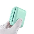 thumbnail image 5 of Unique Bargains 1 Pc 6 Grids Independent Double Layer Pill Case Detachable for Travel Blue, 5 of 6