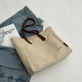 thumbnail image 2 of Bolsas de lona grandes con cremallera, bolsas de lona grandes - Bolsa de lona multiusos para la compra, 2 of 6