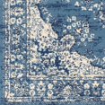 thumbnail image 4 of Ustad Aqua 5'3" x 7'3" Traditional Rectangle Area Rug, 4 of 5